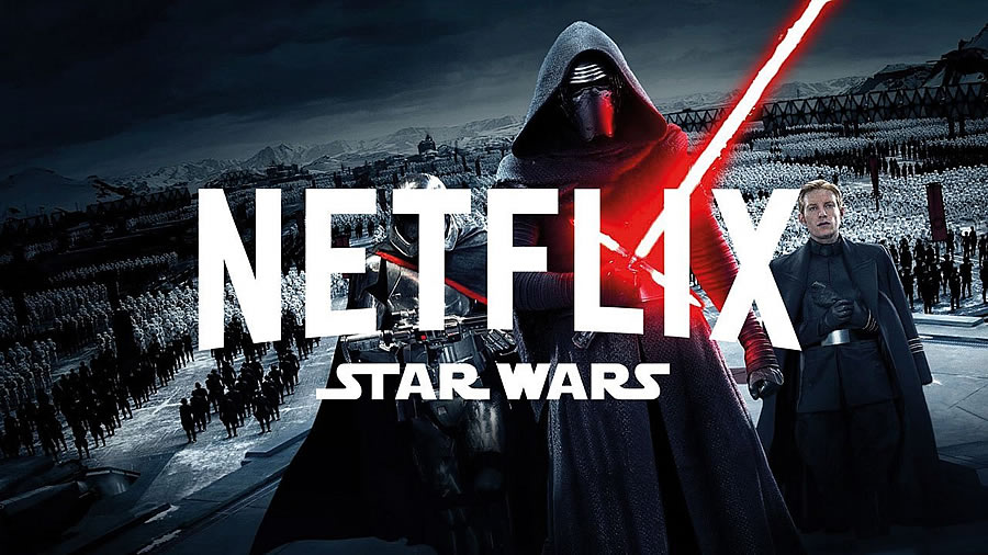 Os filmes de Star Wars na Netflix