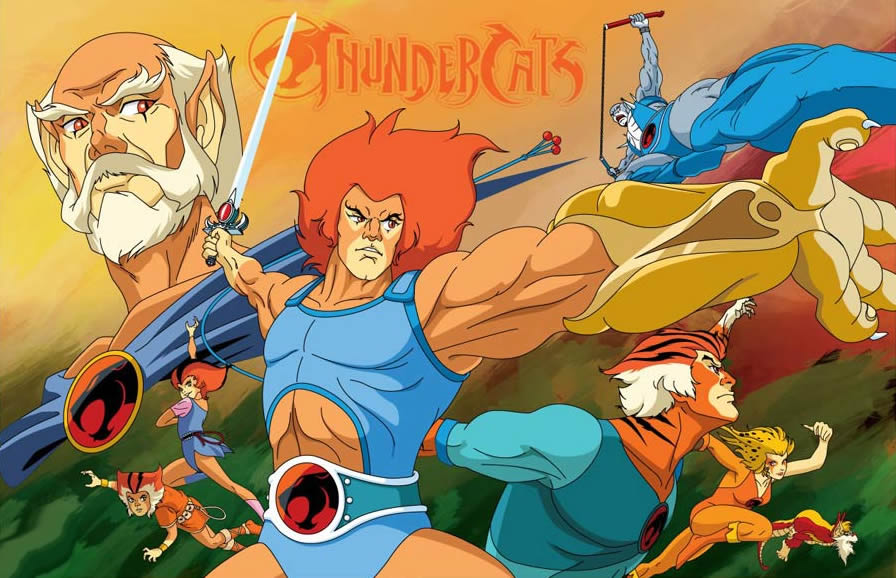 Desenho dos Thundercats anos 80